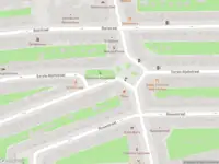 Brandweer met grote spoed naar de Riouwstraat in Amsterdam