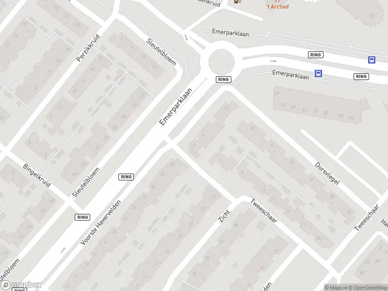 Brandweer met gepaste spoed naar de Dorsvlegel in Breda vanwege een buitenbrand