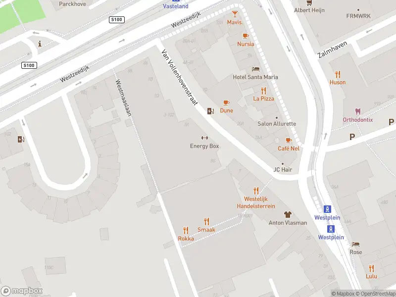 Ambulance met grote spoed naar de Van Vollenhovenstraat in Rotterdam