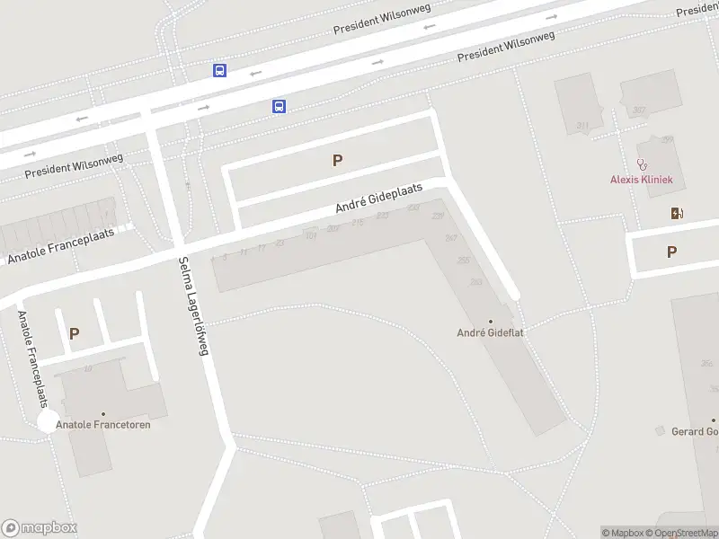 Ambulance met gepaste spoed naar de André Gideplaats in Rotterdam