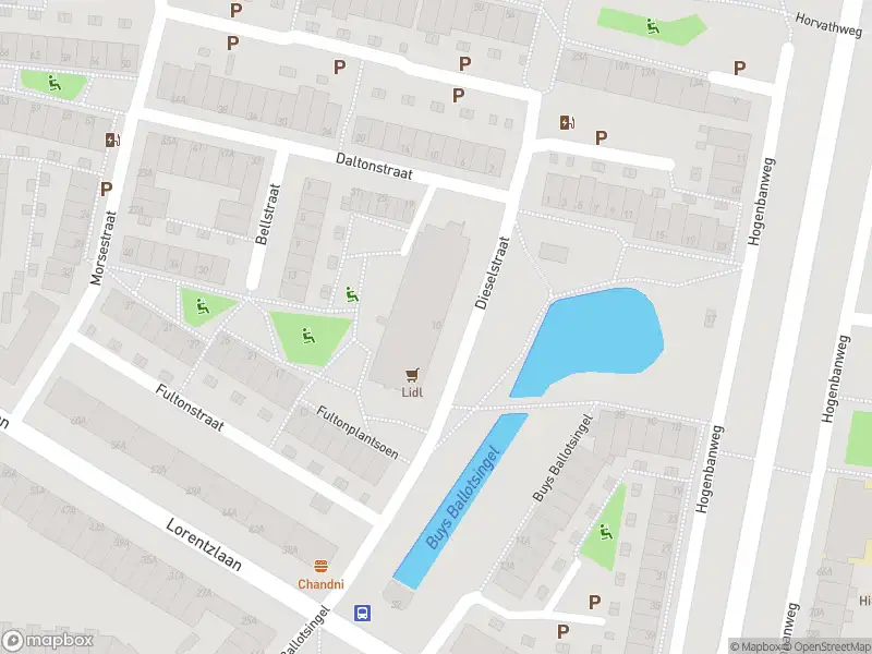 Ambulance naar de Dieselstraat in Schiedam