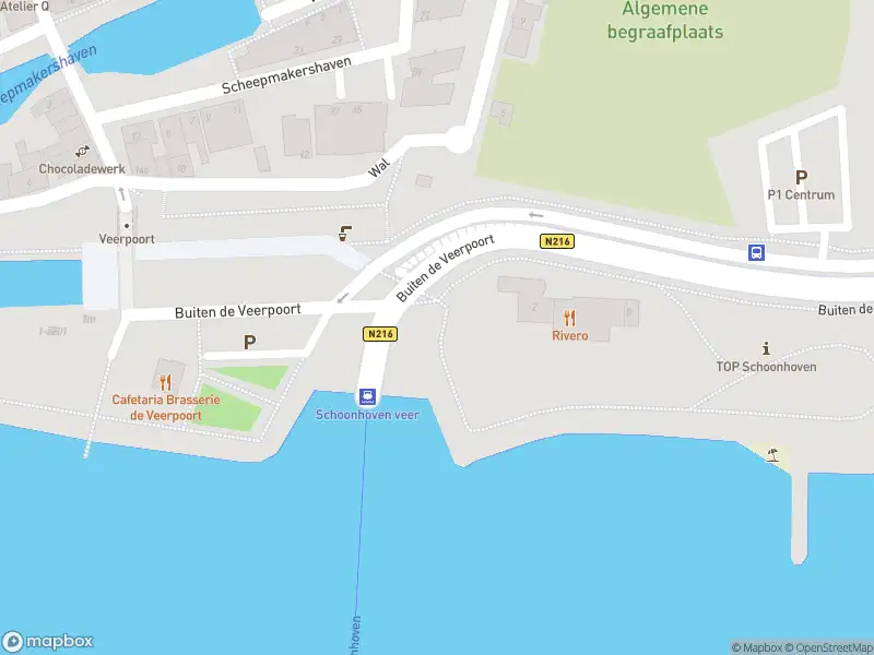 Ambulance met gepaste spoed naar de Buiten de Veerpoort in Schoonhoven