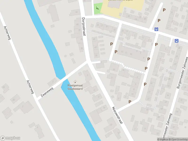 Ambulance met grote spoed naar de Nieuwstraat in Goudswaard