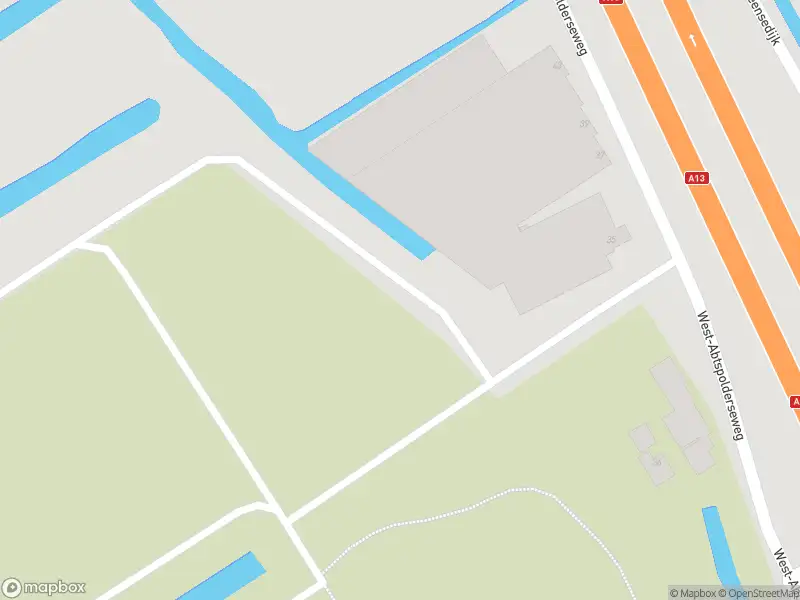 Brandweer met gepaste spoed naar de West-Abtspolderseweg in Rotterdam