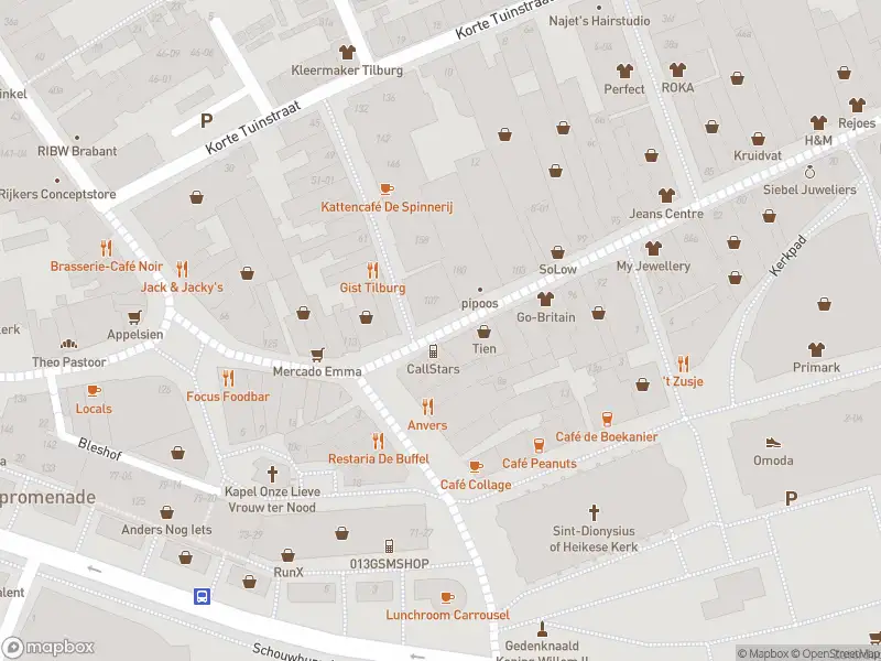 Overlastmelding Stadhuisplein in Tilburg