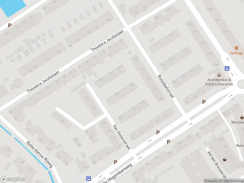 Ambulance met grote spoed naar de Van Goijenstraat in Rotterdam