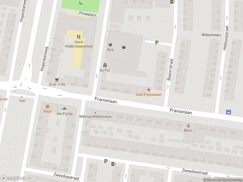 Ambulance met grote spoed naar de Franselaan in Rotterdam