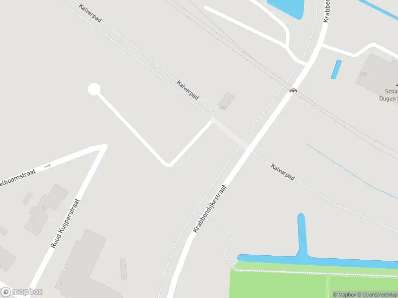 Ambulance met grote spoed naar de Krabbendijkestraat in Rotterdam