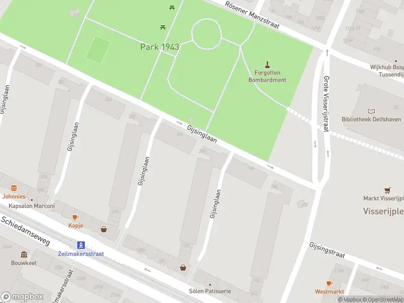 Ambulance met grote spoed naar de Gijsinglaan in Rotterdam