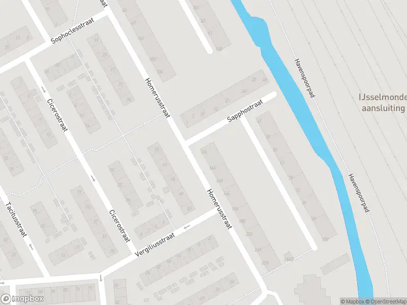 Ambulance met grote spoed naar de Homerusstraat in Rotterdam