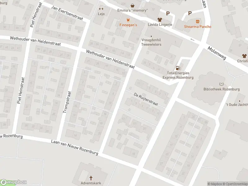 Ambulance met gepaste spoed naar de De Ruijterstraat in Rozenburg