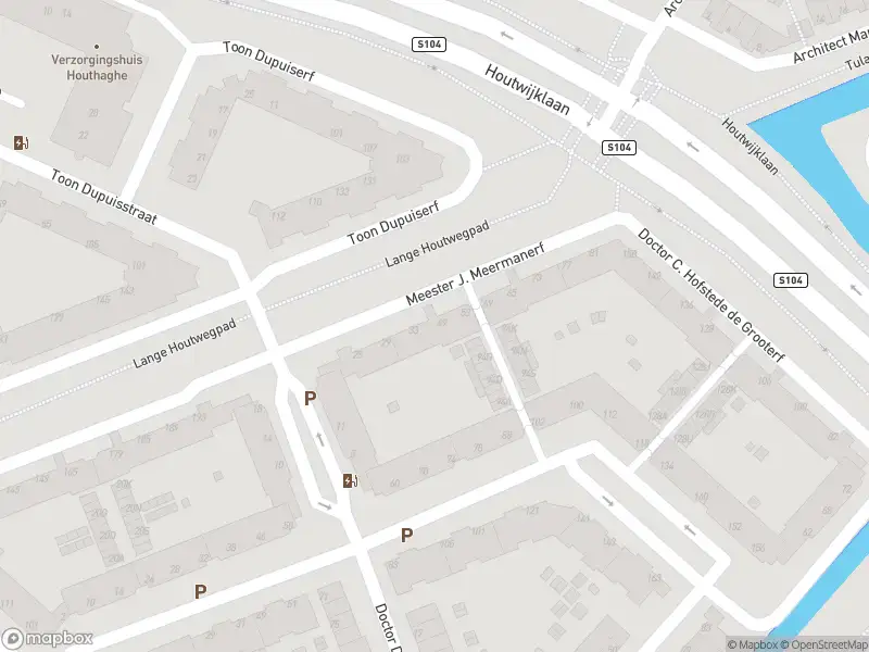 Brandweer met grote spoed naar de Mr. J. Meermanerf in 's-Gravenhage vanwege afhijsen patient