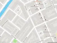 Ambulance met gepaste spoed naar de Herensingel in Haarlem