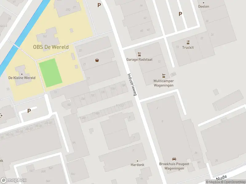 Brandweer met gepaste spoed naar de Industrieweg in Wageningen