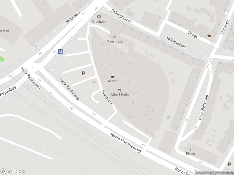 Ambulance naar de Korte Parallelweg in Dordrecht