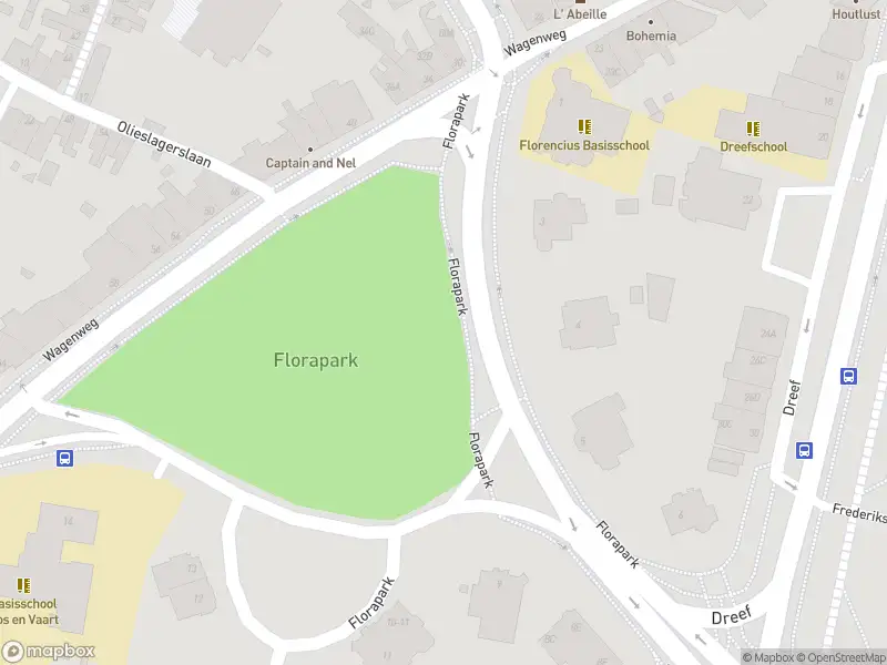 Ambulance naar de Florapark in Haarlem