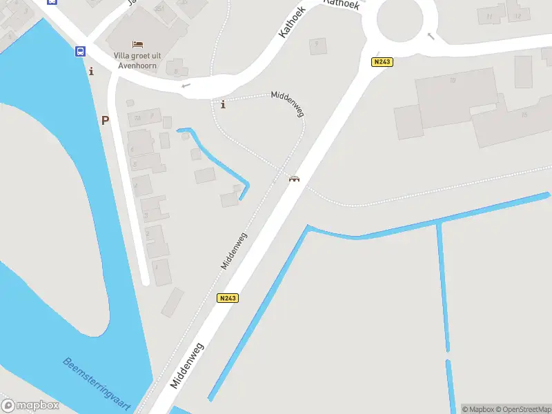 Ambulance naar de Kathoek in Avenhorn vanwege ongeval met letsel