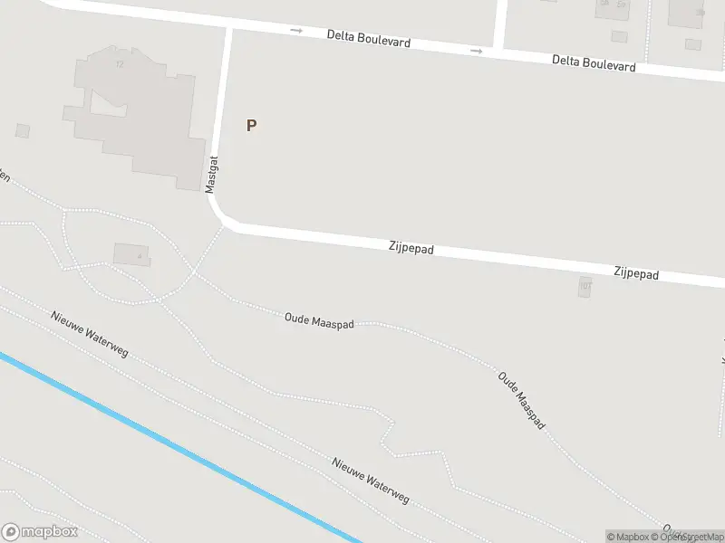 Brandweer met gepaste spoed naar de Mastgat in Middelharnis vanwege wateroverlast