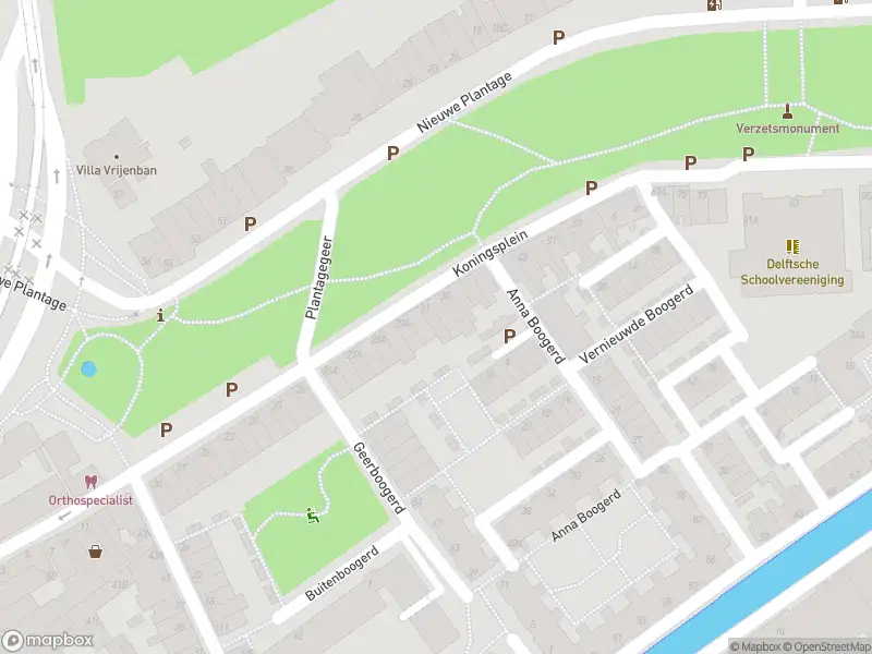 Politie met grote spoed naar de Nieuwe Plantage in Delft vanwege ongeval met letsel