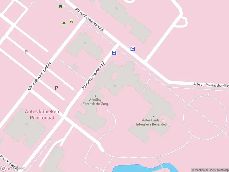 Ambulance naar de Albrandswaardsedijk in Poortugaal