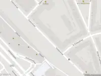 Ambulance met grote spoed naar de Hudsonstraat in Rotterdam