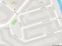 Ambulance met grote spoed naar de Klein-Coolstraat in Rotterdam