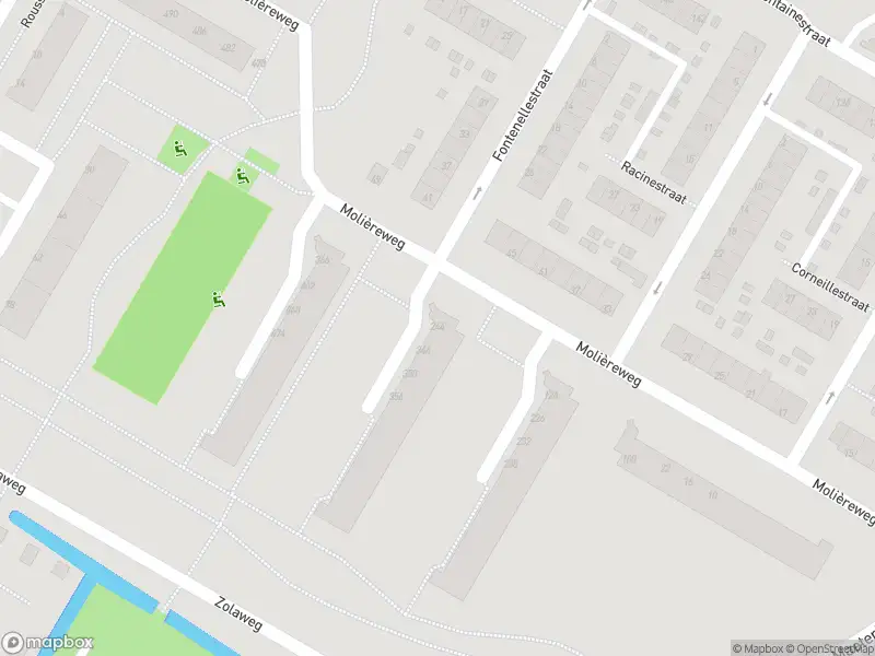 Ambulance met grote spoed naar de Molièreweg in Rotterdam