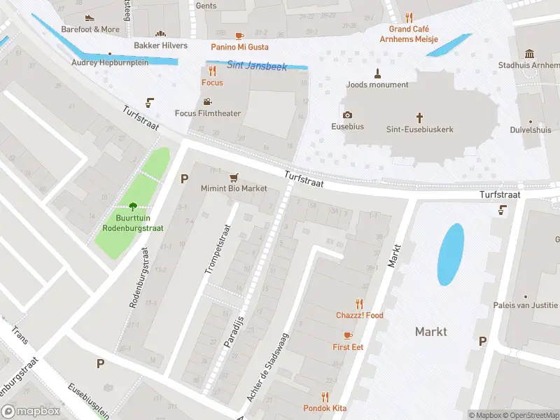 Brandweer met gepaste spoed naar de Paradijs in Arnhem