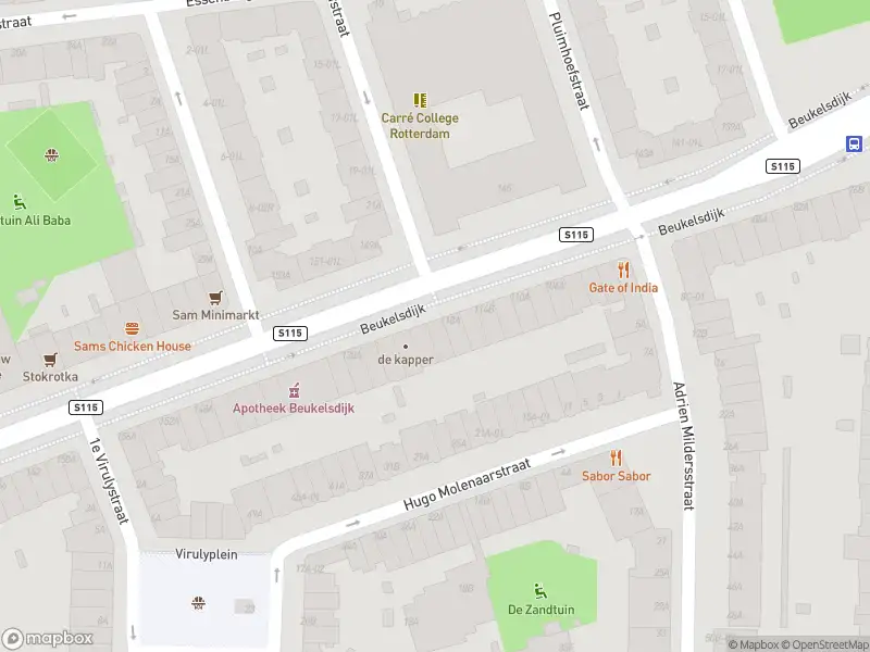 Besteld ambulance vervoer naar de Beukelsdijk in Rotterdam