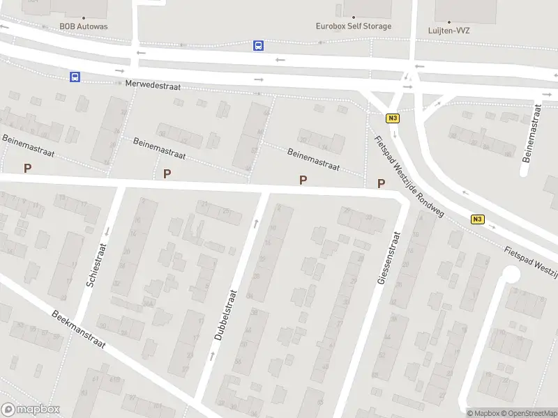 Ambulance met gepaste spoed naar de Dubbelstraat in Dordrecht