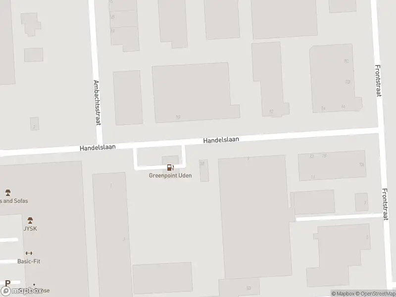 Brandweer met gepaste spoed naar de Handelslaan in Uden vanwege waarnemen gaslucht