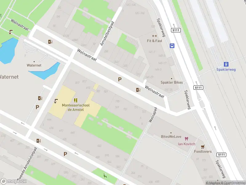 Brandweer met gepaste spoed naar de Welnastraat in Amsterdam