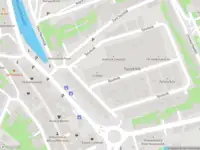 Brandweer naar de Spuikolk in Dirksland vanwege gebouwbrand