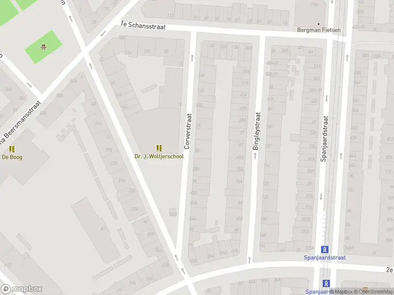 Ambulance met grote spoed naar de Corverstraat in Rotterdam