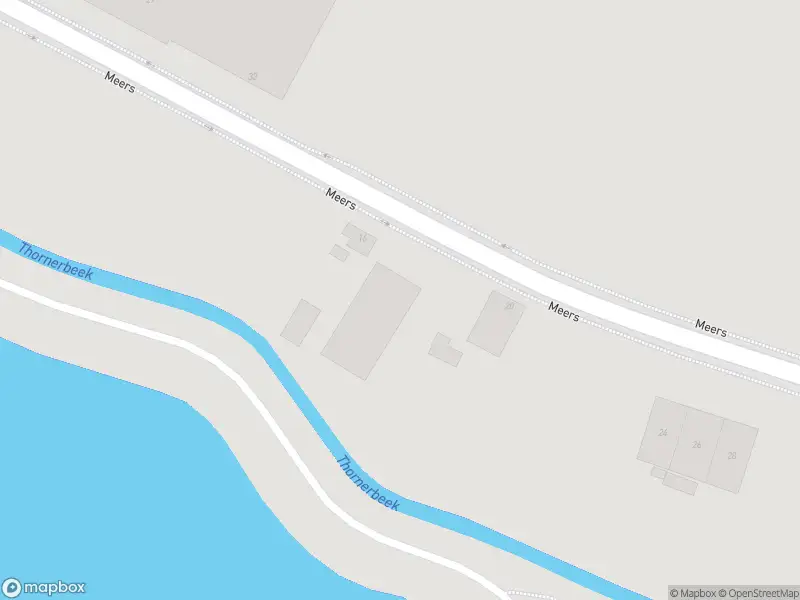 Brandweer met gepaste spoed naar de Meers in Thorn vanwege stormschade