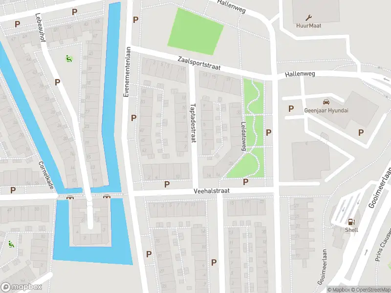 Brandweer met gepaste spoed naar de Taptadestraat in Leiden