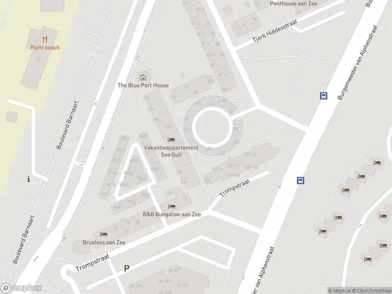 Ambulance met gepaste spoed naar de Trompstraat in Zandvoort