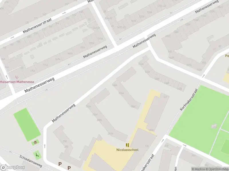 Ambulance met grote spoed naar de Mathenesserweg in Rotterdam