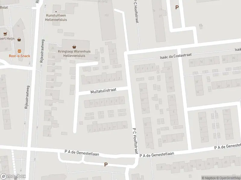 Ambulance met gepaste spoed naar de Multatulistraat in Hellevoetsluis