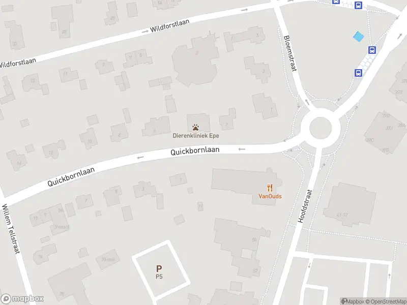 Politie naar de Quickbornlaan in Epe vanwege aanrijding met letsel