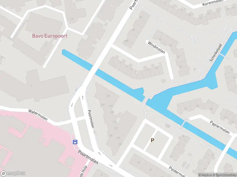 Ambulance met grote spoed naar de Poortmolen in Capelle aan den IJssel