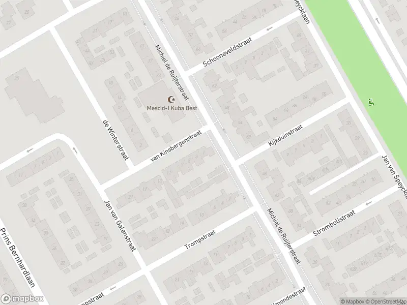 112 melding Overlastmelding Van Kinsbergenstraat in Best gesloten