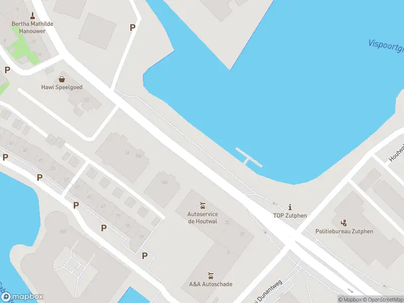 Politie naar de Houtwal in Zutphen vanwege aanrijding met letsel