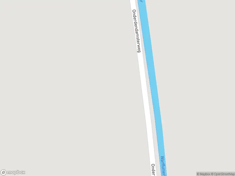 Politie met grote spoed naar de Onderdendamsterweg in Warffum vanwege voertuigen te water