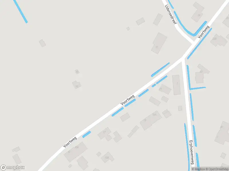 Brandweer met gepaste spoed naar de Voortweg in Uden