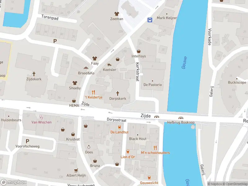 Brandweer met gepaste spoed naar de Kerkplein in Boskoop vanwege een liftopsluiting