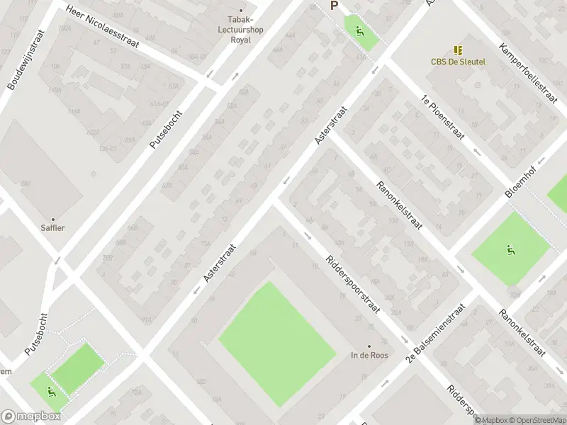 Ambulance met gepaste spoed naar de Asterstraat in Rotterdam