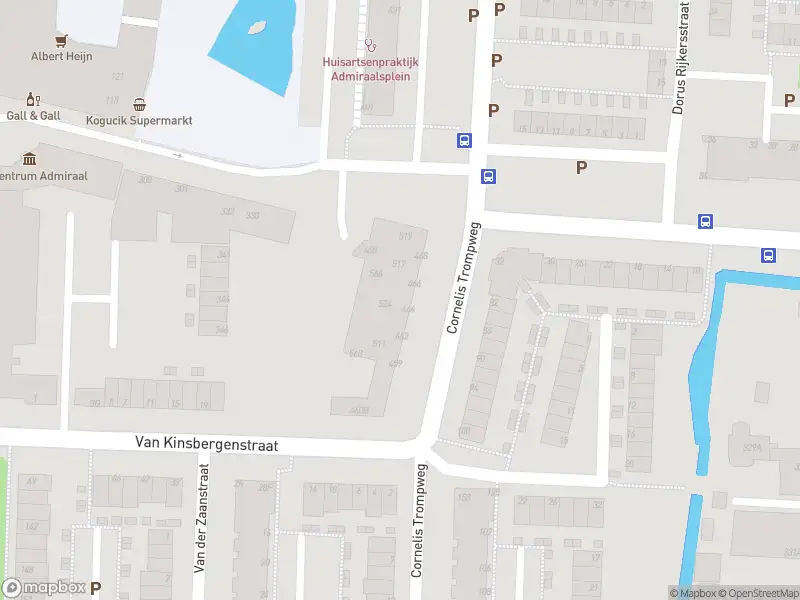 Ambulance met gepaste spoed naar de Admiraalsplein in Dordrecht