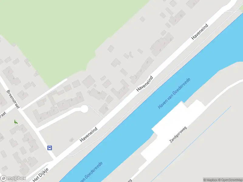 Ambulance met grote spoed naar de Haveneind in Goedereede