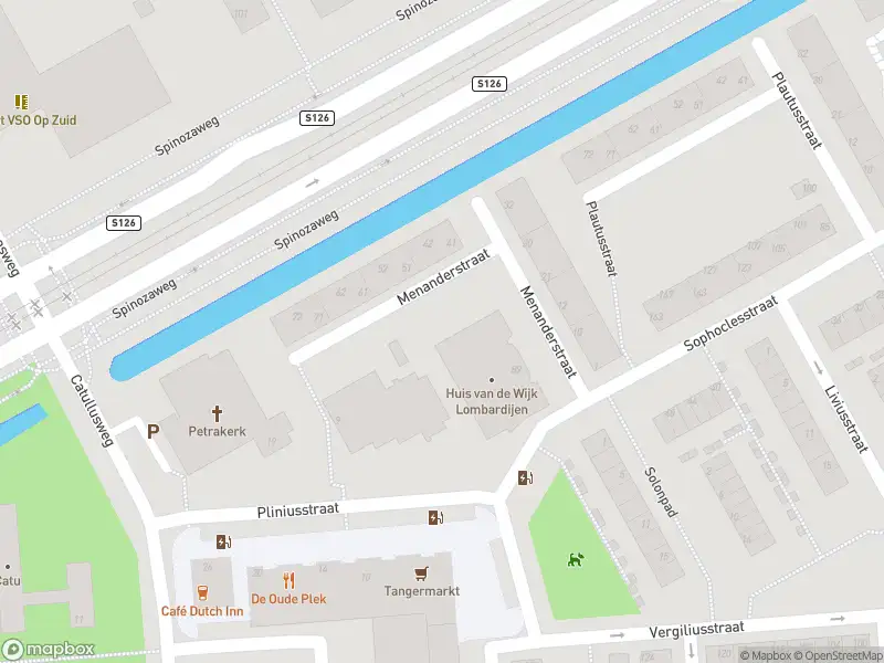 Ambulance met grote spoed naar de Menanderstraat in Rotterdam